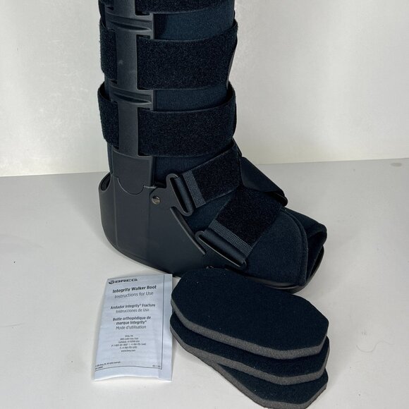 Breg Integrity Fracture Walker Boot Tall Size Small Black 100001-020 NEW - Picture 2 of 8
